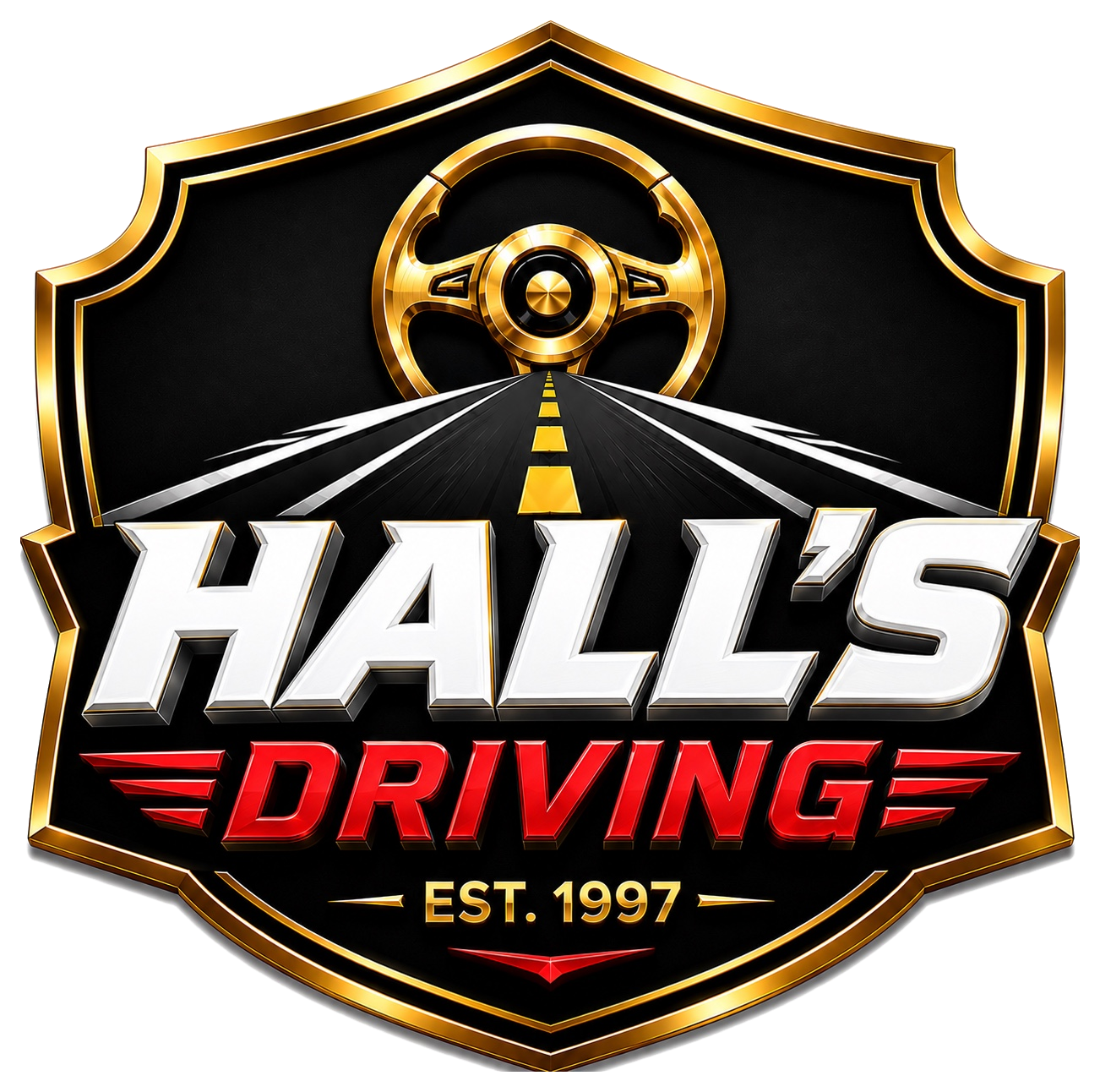 Hall's Driving logo